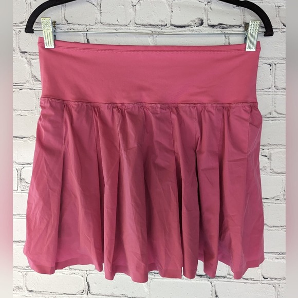 JoyLab Skirts Joylab Pink Pleated Mini Skirt With Shorts Medium